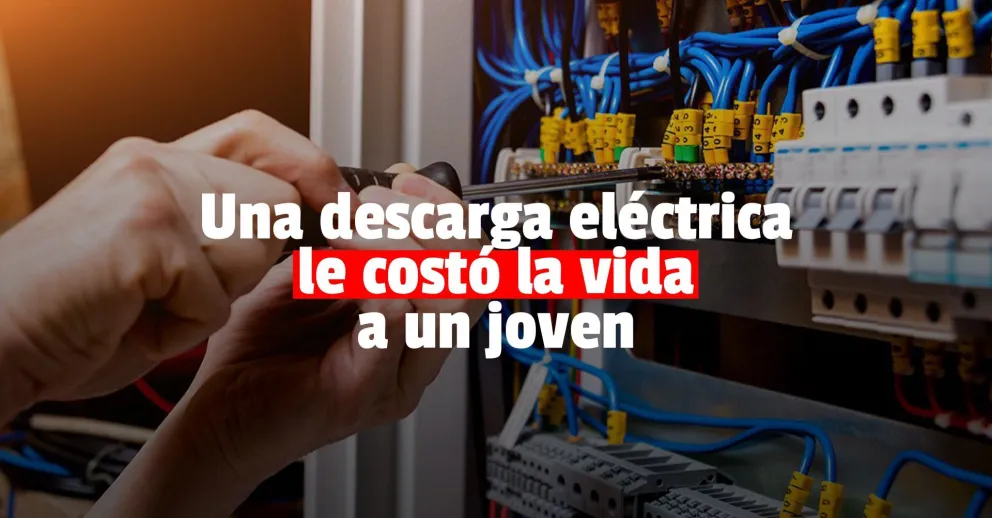 Un hombre murió tras recibir una fuerte descarga eléctrica