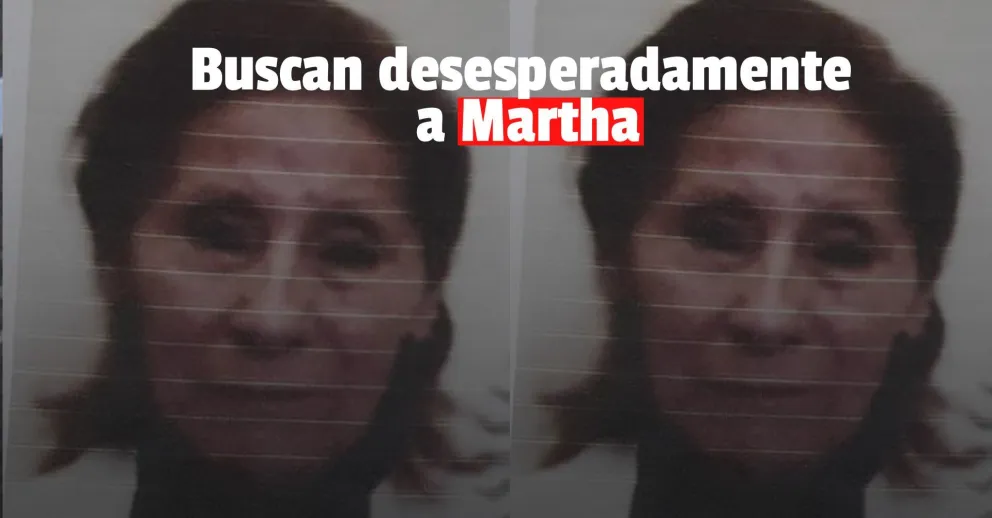 Buscan desesperadamente a una anciana que no regresó a su domicilio