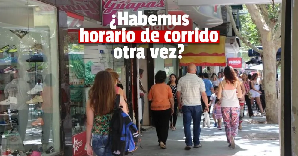 ¿Se viene el horario de corrido en el comercio otra vez?