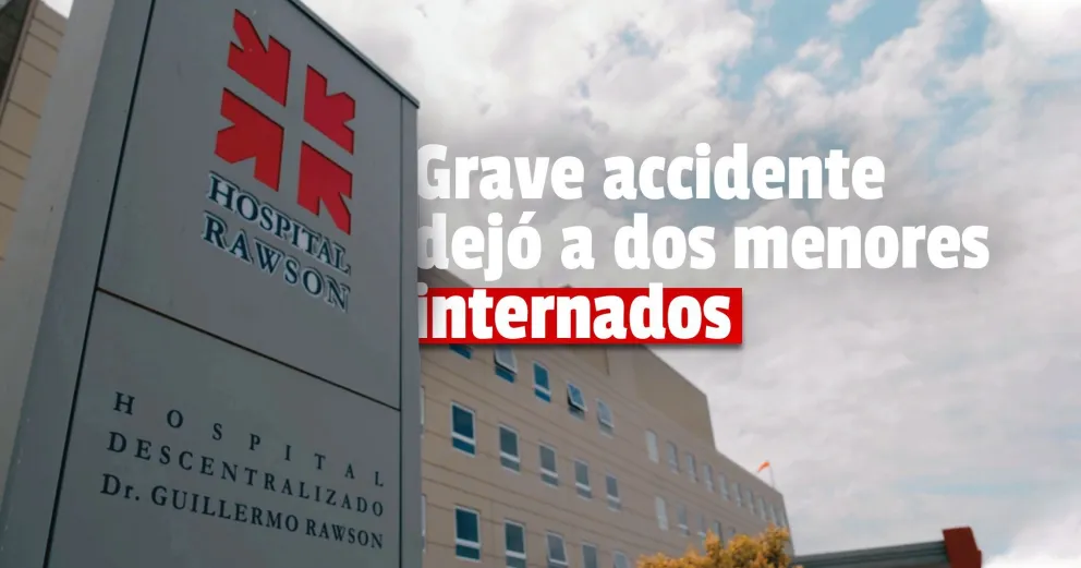 Dos adolescentes circulaban en moto, chocaron y debieron ser hospitalizados