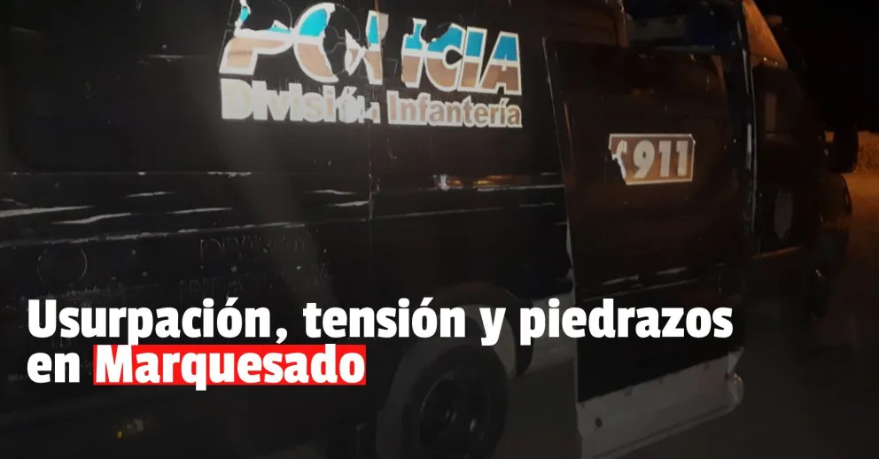 Usurparon un terreno en Marquesado y se niegan a retirarse