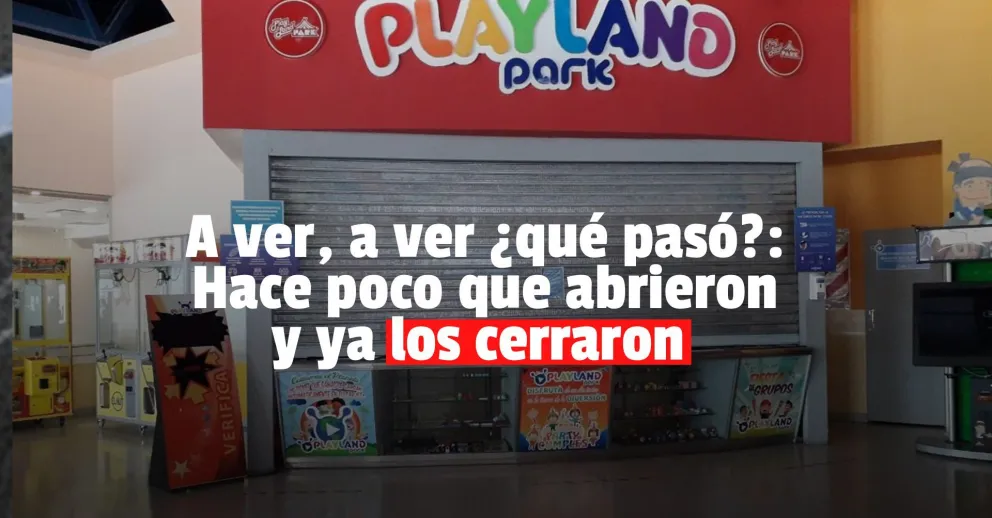 A tan solo diez días de abrir, volvieron a cerrar las salas de juegos infantiles
