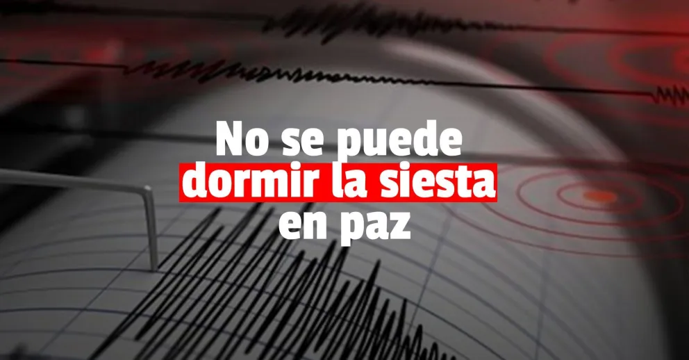 Un temblor se hizo sentir en la siesta sanjuanina