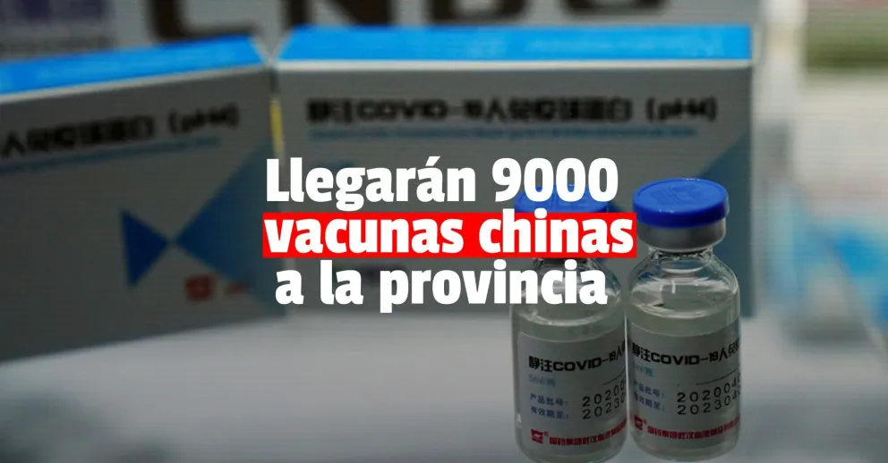 A San Juan le tocarán 9000 dosis de la vacuna china