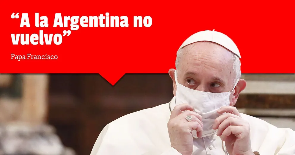 El Papa Francisco dijo que espera morir en Roma