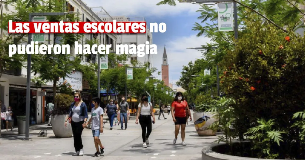 En febrero las ventas minoristas sufrieron una caída de más del 26%