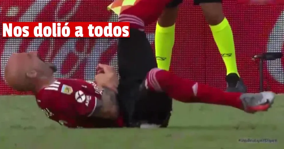 River vs Platense: grave lesión de Pinola: “Me quebré”