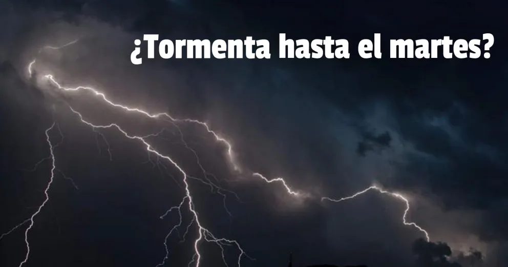 Alerta meteorológica: ¿Se viene nuevamente la tormenta?