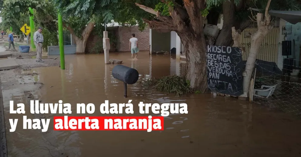 Renovaron el alerta por lluvias