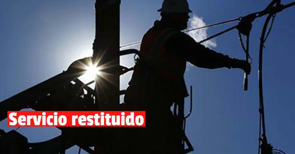 Tras las intensas lluvias el EPRE informó el estado de la red de distribución de electricidad