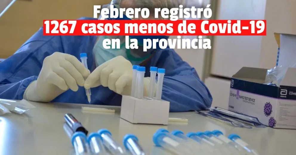 La cantidad de fallecidos por Covid-19 descendió notablemente en febrero