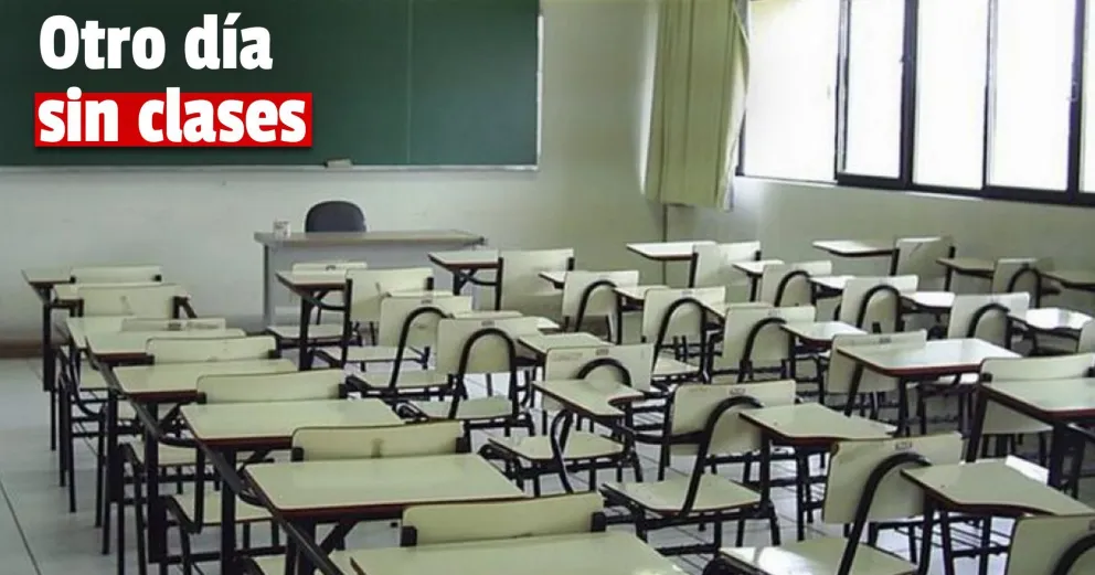 Ante el pronóstico de lluvias, suspendieron las clases para este martes