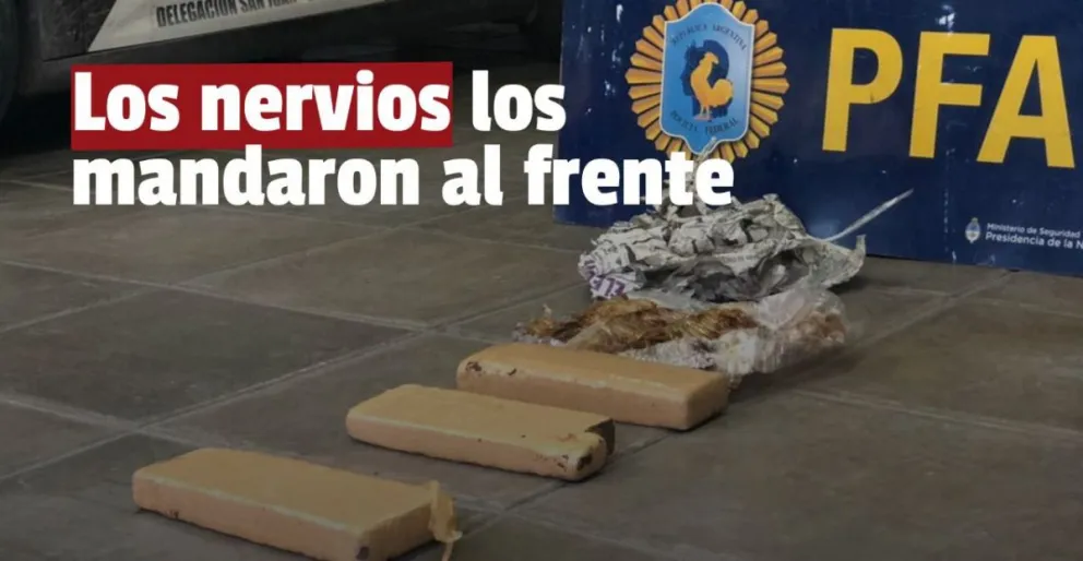 Detuvieron a una joven pareja: venían de Mendoza con más de 3 kg de marihuana compactada