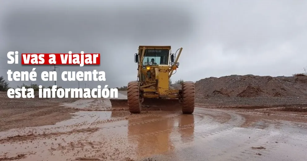 Luego de la intensa lluvia, cuál es el estado de las rutas