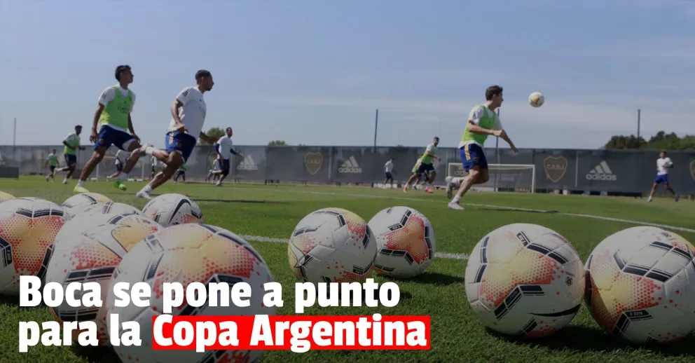 Boca se prepara para su debut en la Copa Argentina