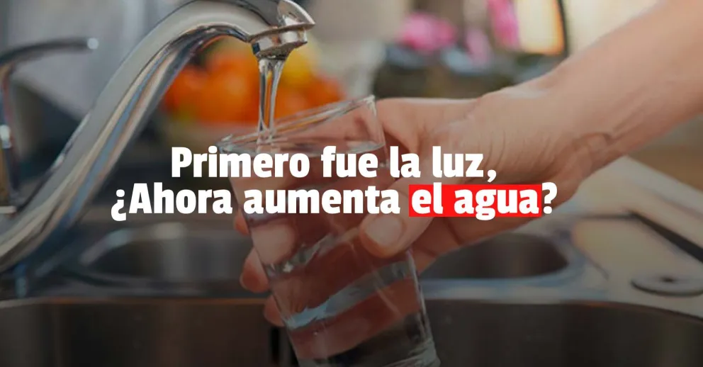 ¿Se viene un aumento del agua?