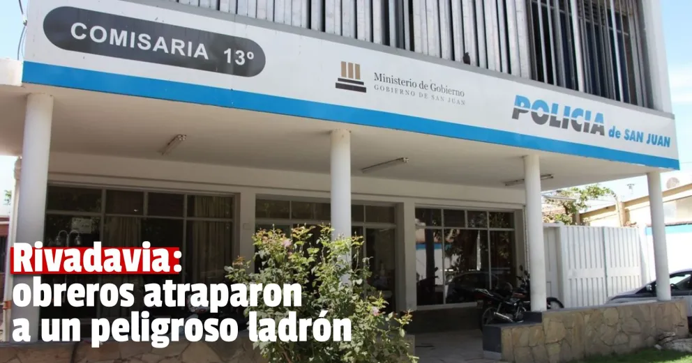 Un ladrón fue detenido tras robar en un domicilio, tenía salidas transitorias