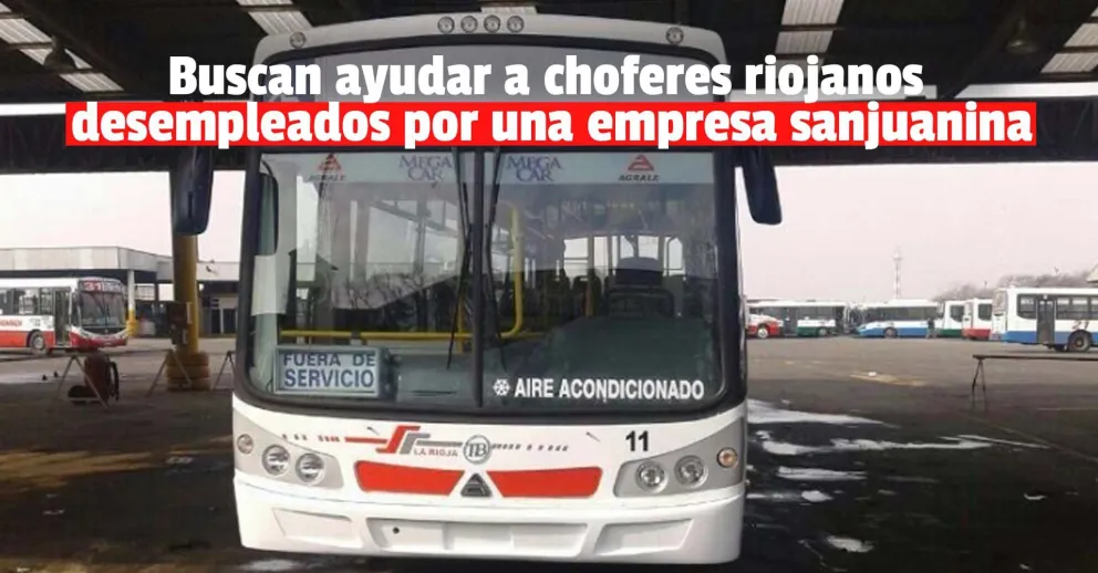 Sigue el conflicto en La Rioja con los choferes de colectivos de una empresa sanjuanina que terminó mal