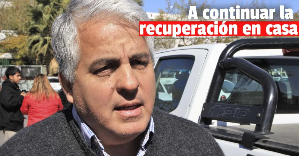 Le dieron el alta hospitalaria al ministro de Producción