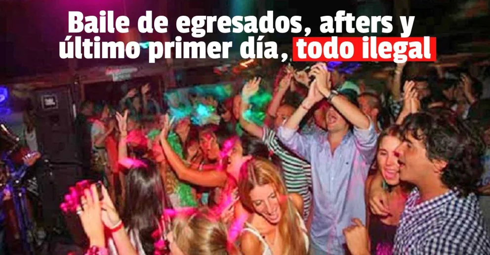 Lograron desbaratar una productora de eventos que realizaba festejos ilegales a estudiantes