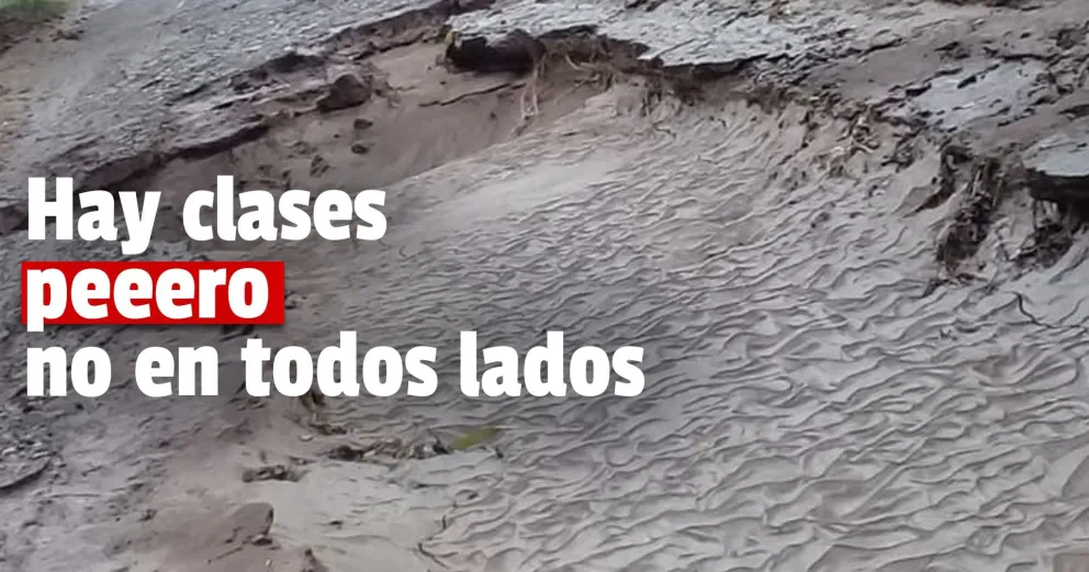 Sin clases en Iglesia y en una escuela en Pocito durante la mañana