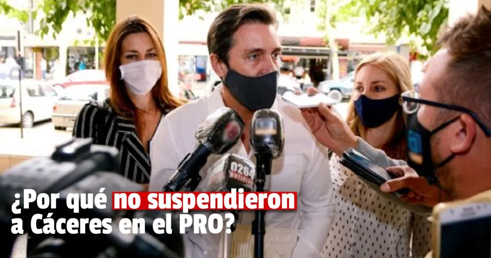 Niegan que el PRO sea intervenido por el conflicto Cáceres-Martinazzo