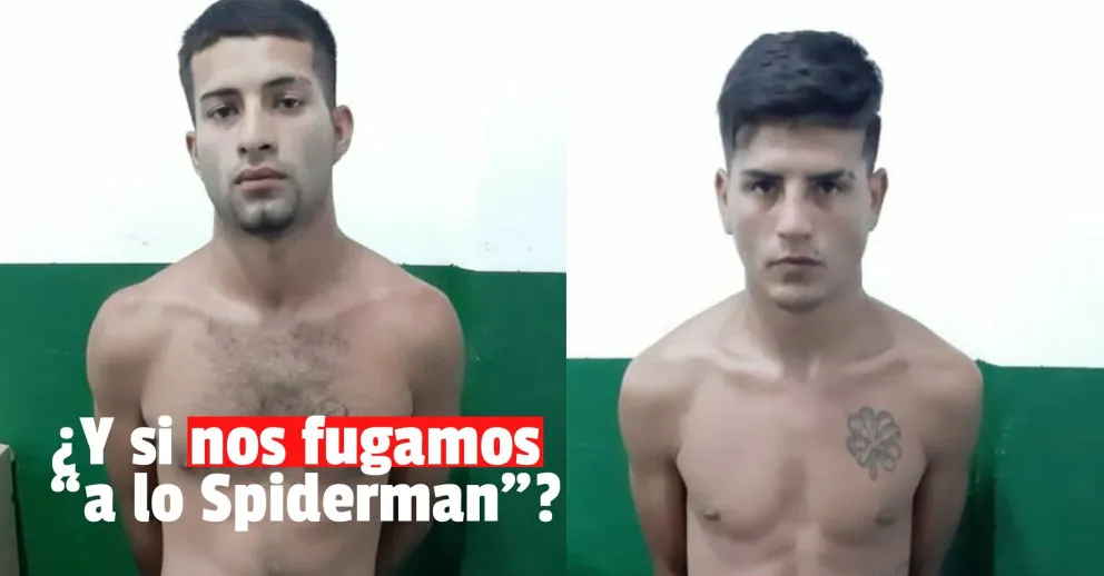 Dos peligrosos ladrones se escaparon de la comisaría