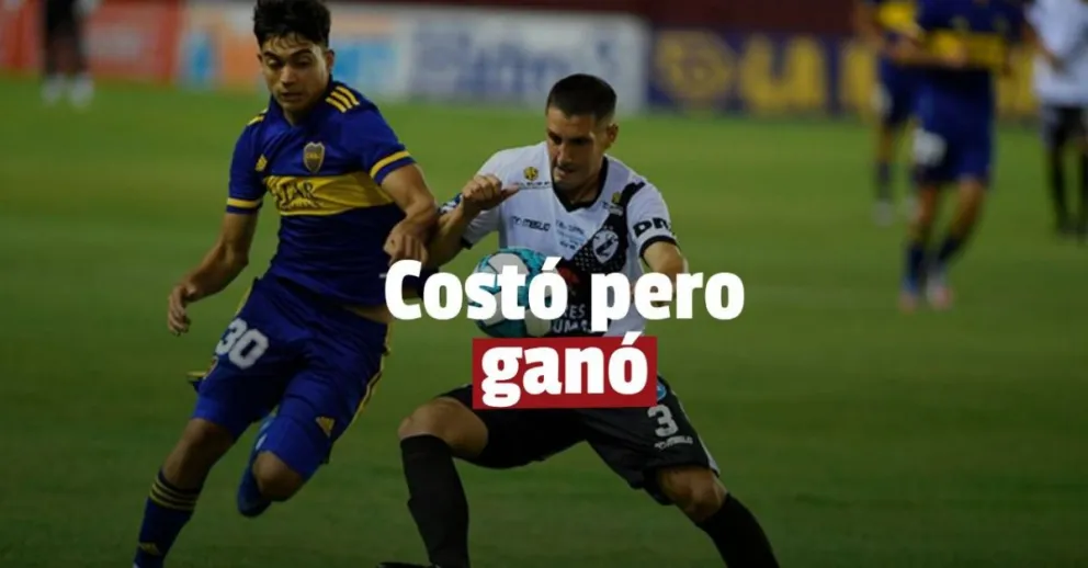 Boca arrancó perdiendo pero logró darle vuelta al resultado