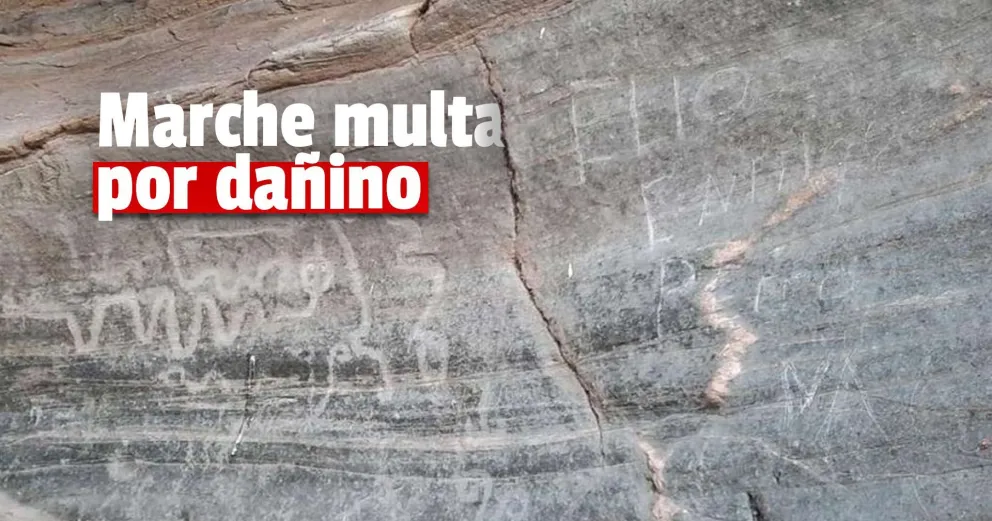 Denunciaron a un hombre que dañó un sitio arqueológico sanjuanino