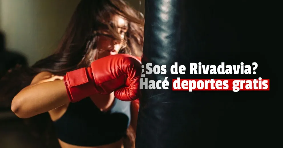 Rivadavia informó las actividades deportivas gratuitas en el departamento