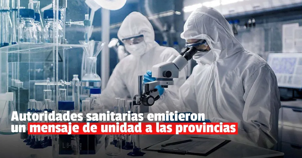 Los ministros de Salud de todo el país emitieron un comunicado