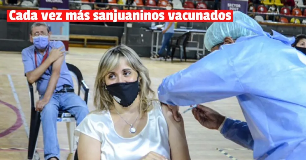 6.395 sanjuaninos ya recibieron la vacuna contra el coronavirus