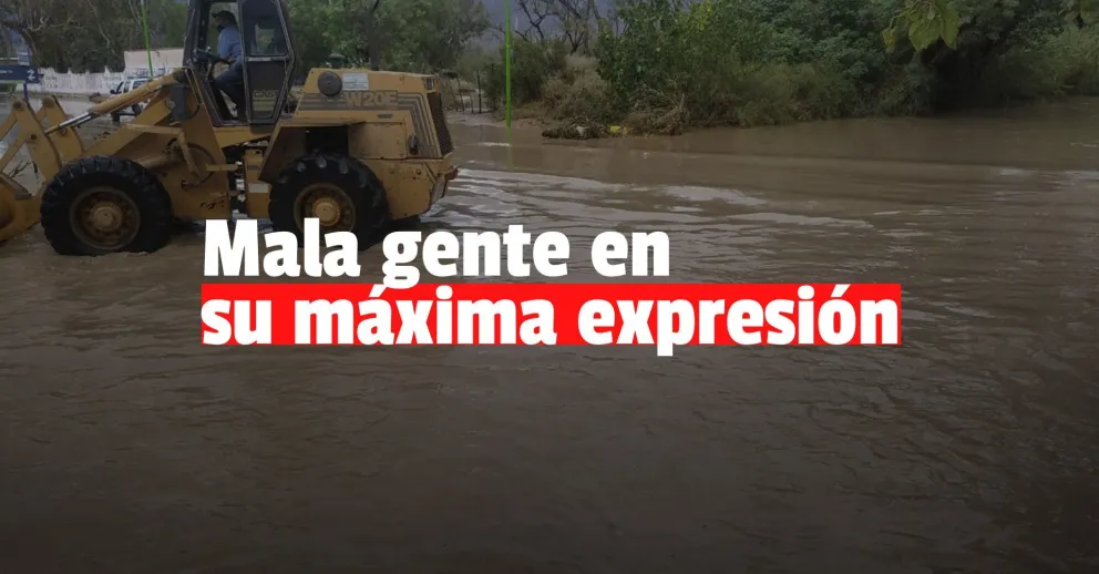 Perdió todo por la lluvia, está evacuada con sus hijos y le roban las donaciones