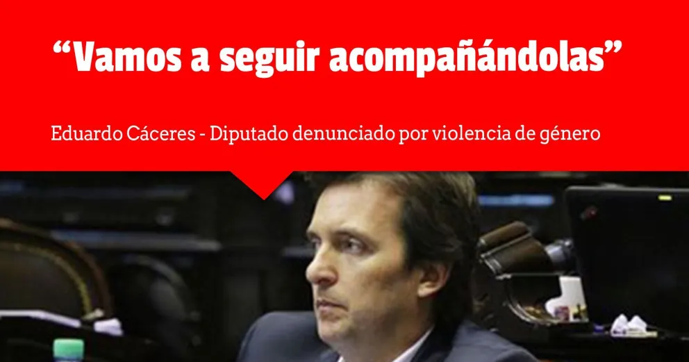 Eduardo Cáceres dejó un mensaje en sus redes por el Día de la Mujer