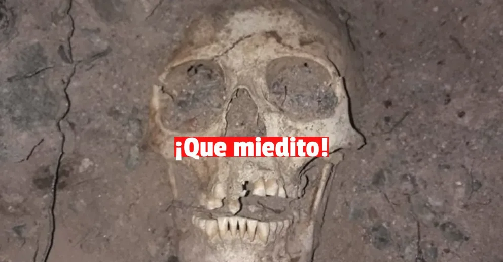 Hallaron restos arqueológicos en Iglesia