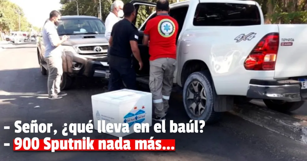 Se accidentó el ministro de Salud de Corrientes: en el auto llevaba vacunas contra el Covid-19