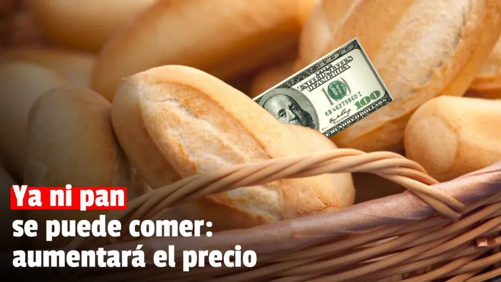 A fin de mes aumentará un 10% el precio del pan