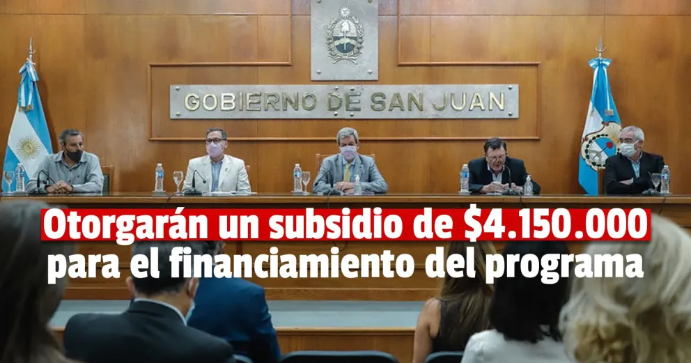 Firmaron convenio para mejorar la competitividad en empresas sanjuaninas