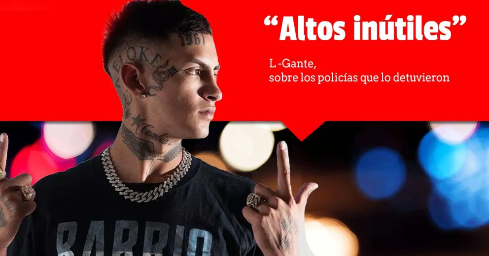 Tras ser detenido y posteriormente liberado, el cantante criticó el accionar policial