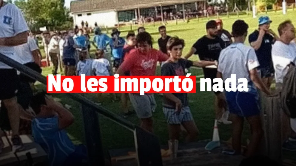 Un partido de rugby local generó polémica por la falta de cumplimiento de protocolos covid-19