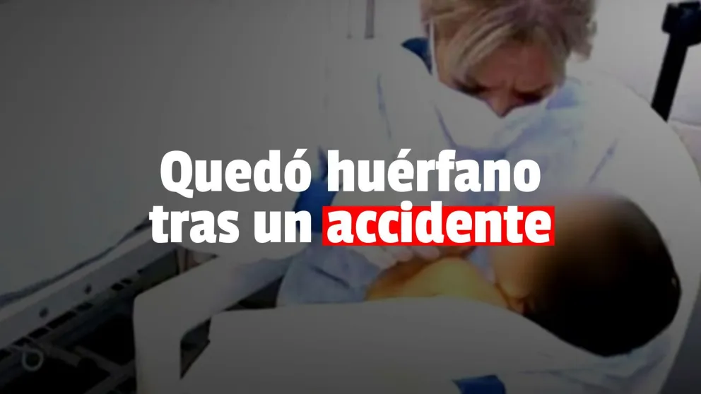 Sin familiares en Argentina, la historia de Oliver el niño que sobrevivió a un accidente que lo dejó solito