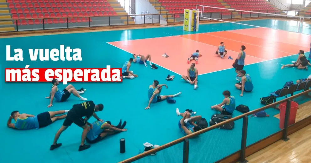 Tras un año vuelve a jugarse la liga de Voley en San Juan