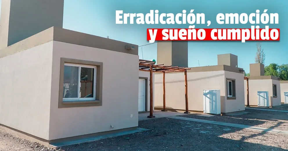 En Ullum, se cumplió con una nueva entrega de viviendas