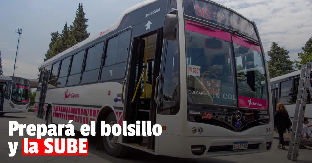 Desde el lunes viajar en colectivo será más caro