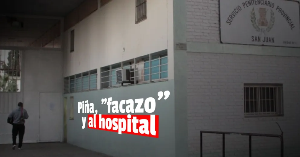 En una pelea en el penal hirieron a un conocido delincuente sanjuanino