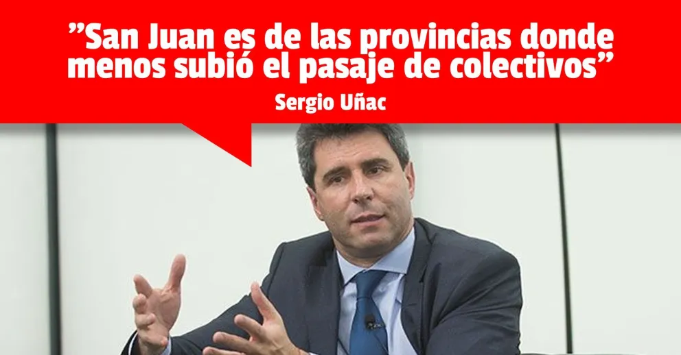 El gobernador se refirió al aumento del boleto en San Juan