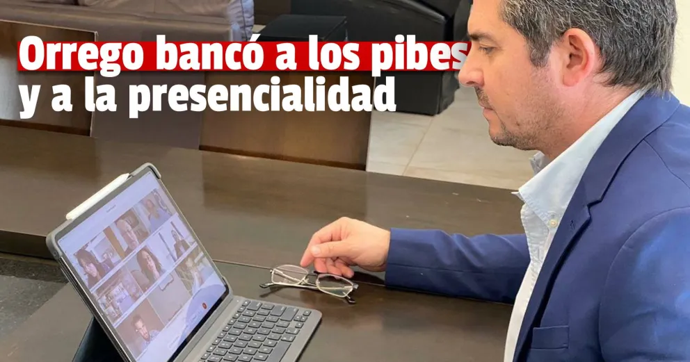 Orrego sobre el pedido de alumnos preuniversitarios: "Acompaño su reclamo, los alumnos deben estar en las aulas"