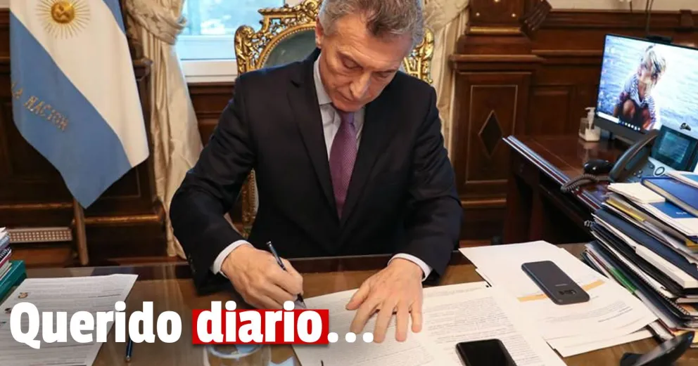 Macri anunció la preventa de su libro titulado “Primer Tiempo”
