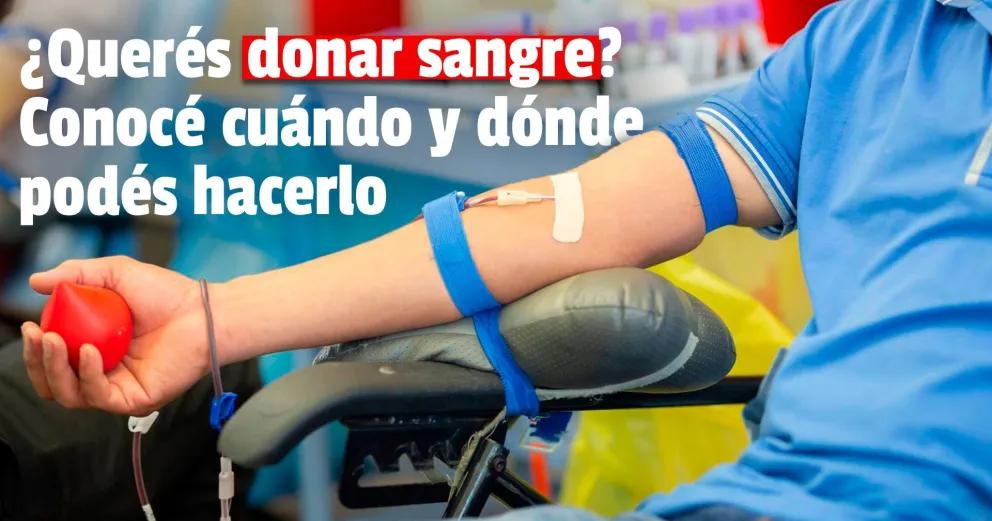 Este es el cronograma de colectas de sangre del IPHEM para el 2021