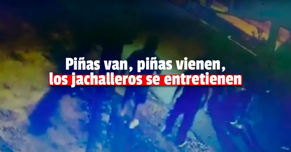 Impresionante video de la golpiza que 10 jachalleros le dieron a 3 jóvenes